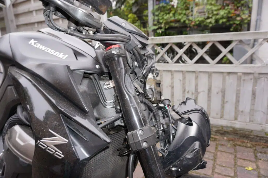 Motorradgutachter in Berlin – Begutachtung eines beschädigten Motorrads